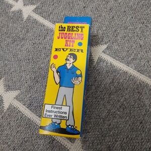 RARE vintage 1985 Professor Confidence juggling balls